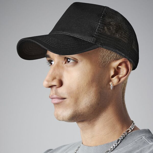 Microknit snapback trucker Thumbnail