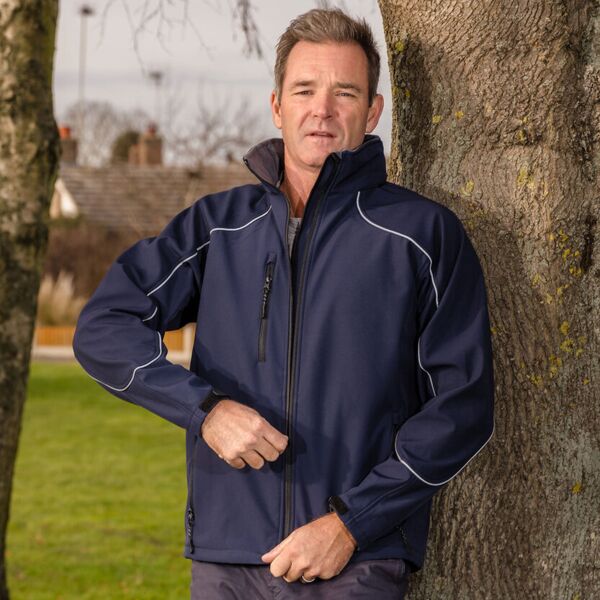 Ice fell hooded softshell jacket Thumbnail