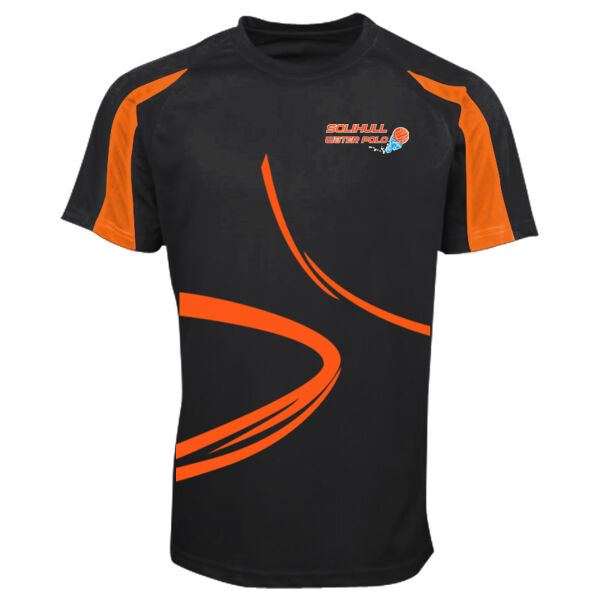 SWPC - ADULTS  TEAM  TEE  - CONTRAST  cool T. Thumbnail